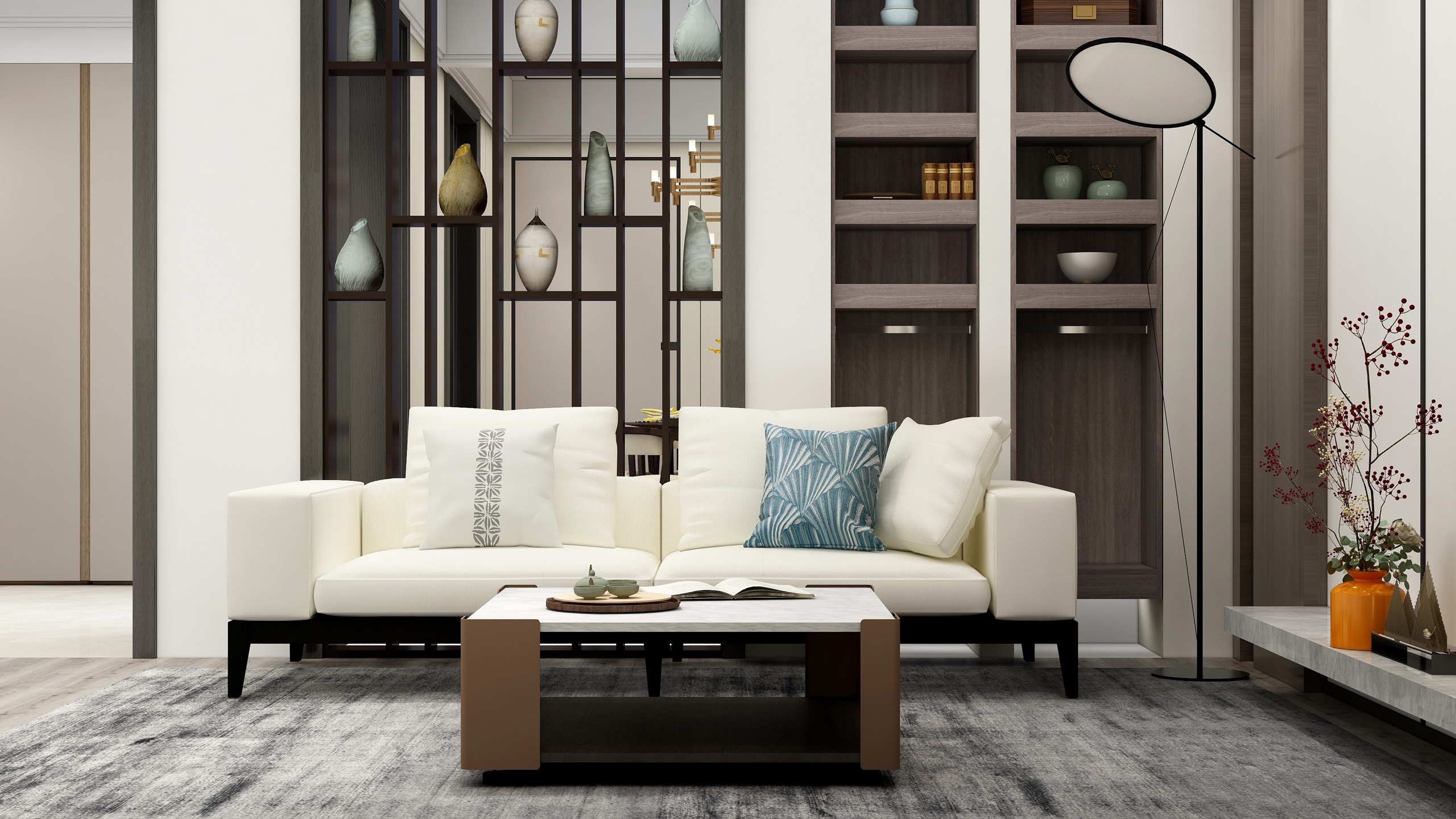 Moodie Sofa - Zen Like Interiors with Oriental Influence | Camerich USA